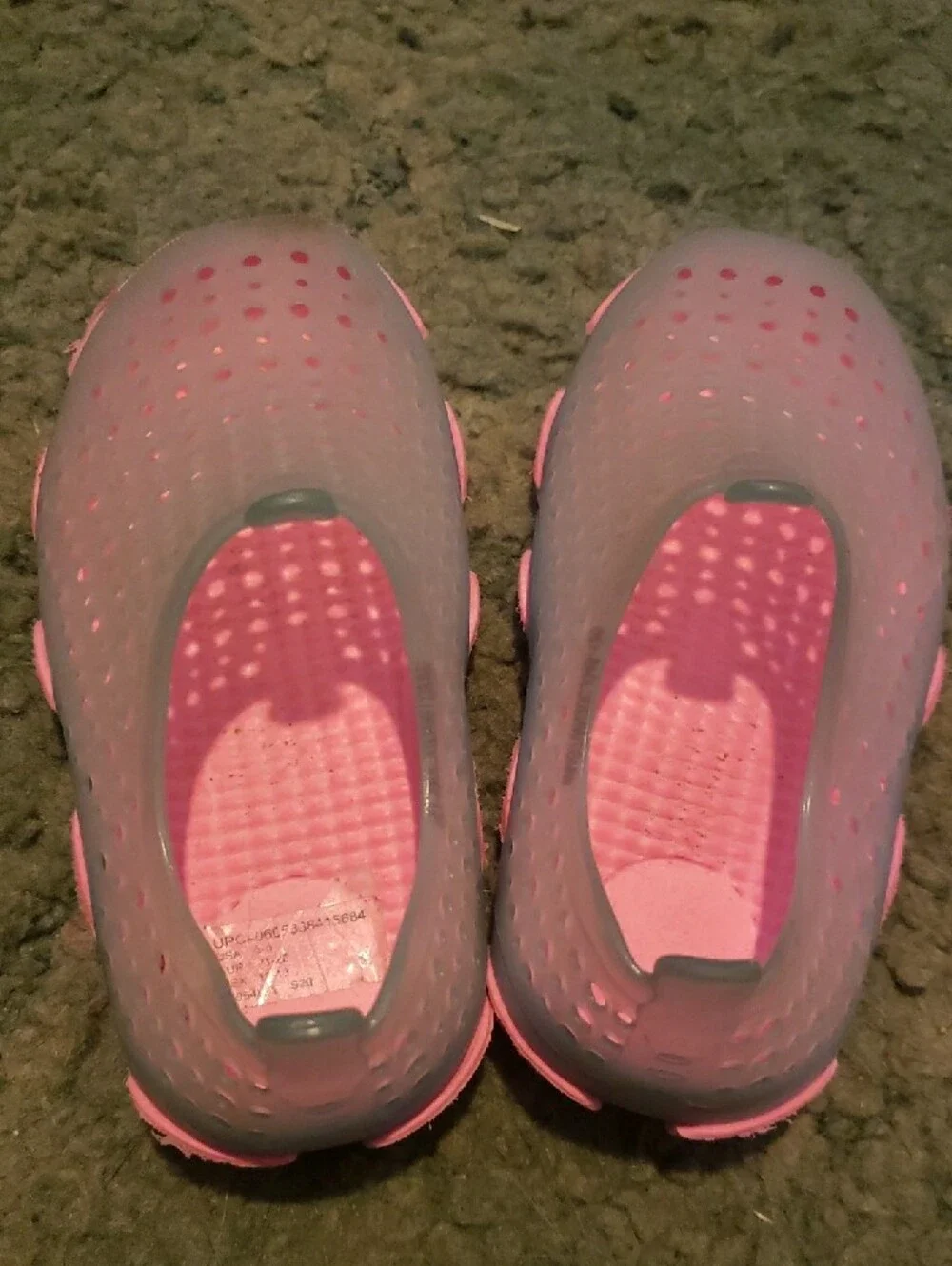 Kids Pink Water-Friendly Slip-On & Mesh Sneaker Set